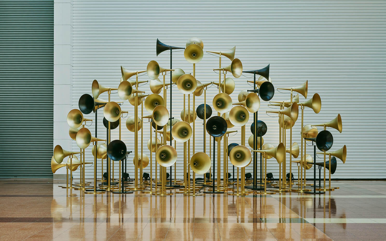 Yuri Suzuki's Horns Create Music for Airports – HOLO